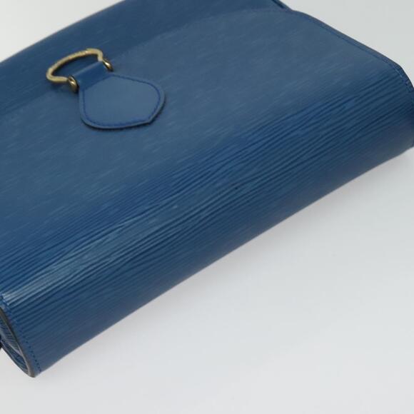 LOUIS VUITTON Epi Saint Cloud GM Shoulder Bag Toledo Blue M52195 - Picture 6 of 16